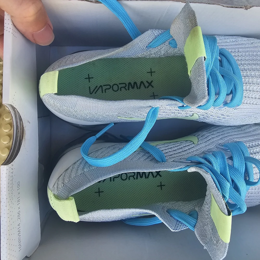 Size 7.5 Women's - Nike VaporMax 3 Rare - Pure Platinum Baltic Blue